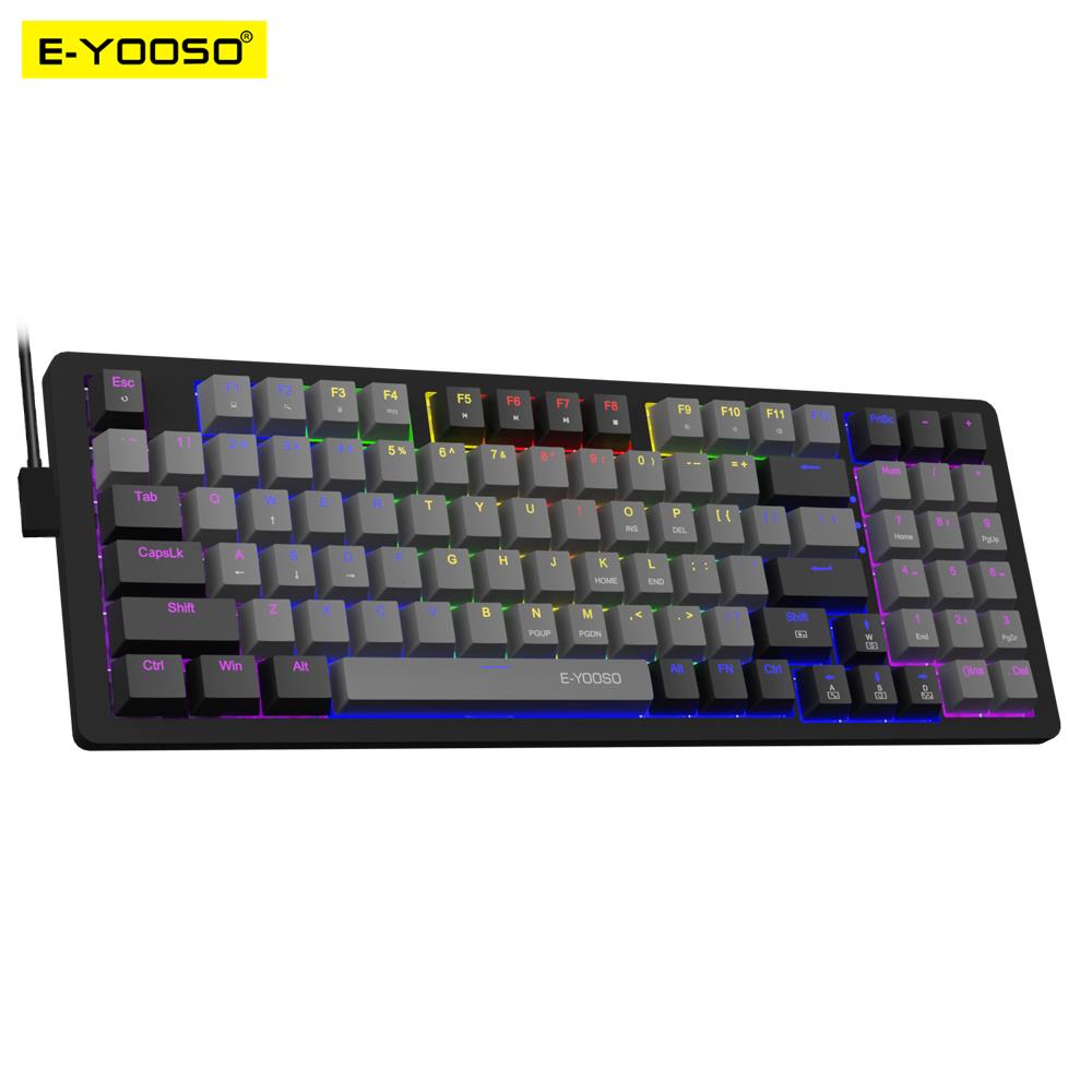 E-YOOSO Z94 Teclado mecánico U - Gaming Keyboard Blue Switches reseña y precio